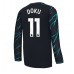 Manchester City Jeremy Doku #11 Kopio Kolmas Pelipaita 2023-24 Pitkät Hihat